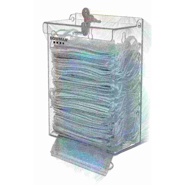 Bowman Dispensers Face Mask Dispenser, Locking FM404-0111 - main